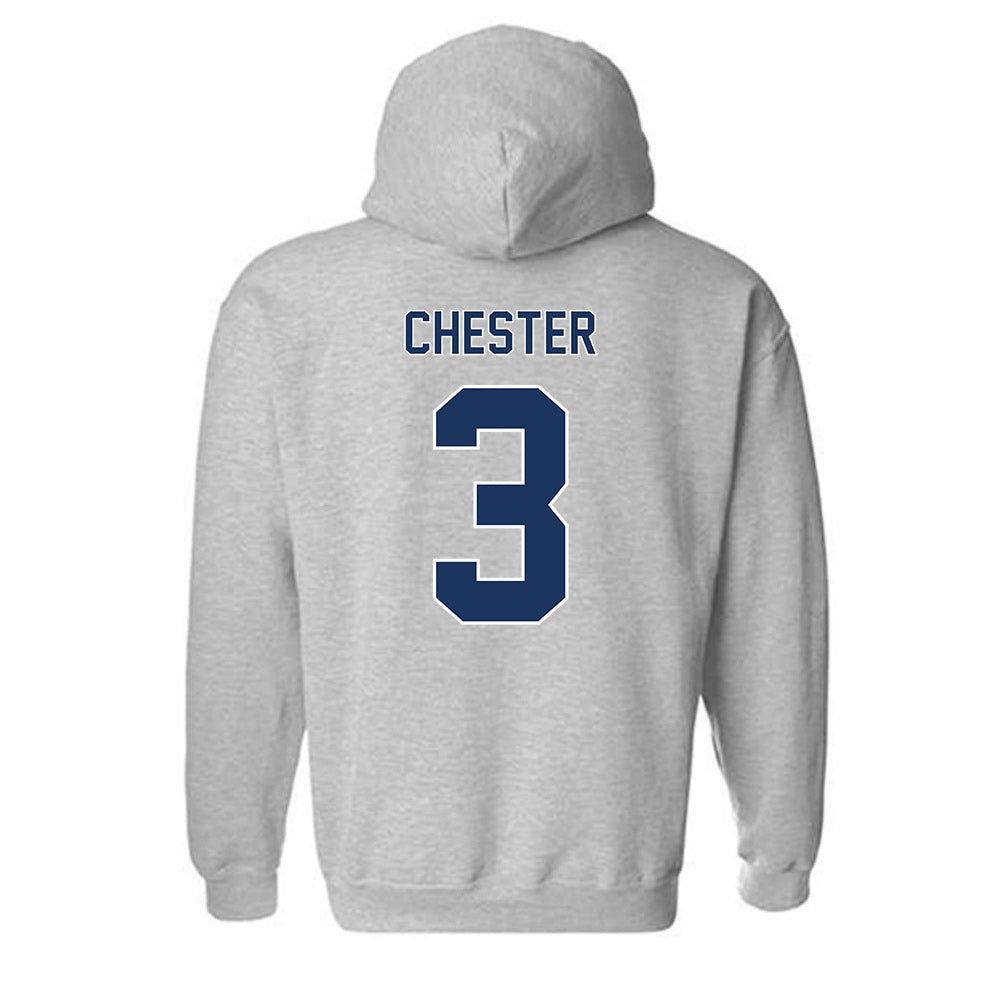 Monmouth - NCAA Men's Lacrosse : Hayden Chester - Classic Shersey Hooded Sweatshirt-1