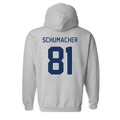Monmouth - NCAA Football : Mike Schumacher - Classic Shersey Hooded Sweatshirt-1