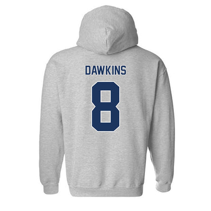 Monmouth - NCAA Men's Lacrosse : Cole Dawkins - Classic Shersey Hooded Sweatshirt-1
