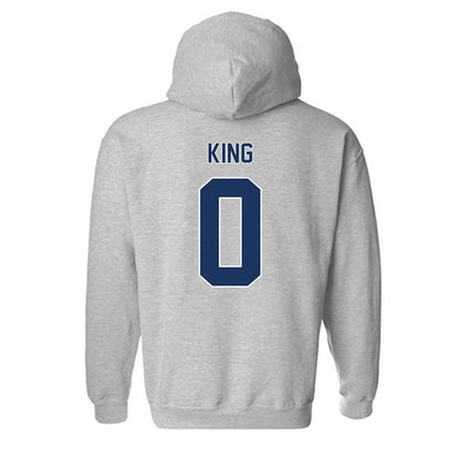Monmouth - NCAA Football : Luke King - Classic Shersey Hooded Sweatshirt-1