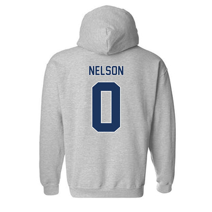 Monmouth - NCAA Football : Gavin Nelson - Classic Shersey Hooded Sweatshirt-1