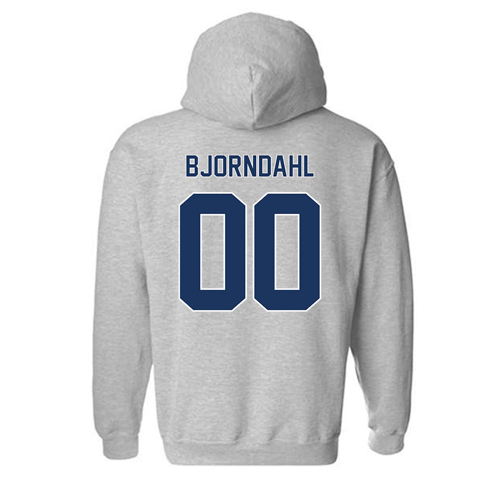 Monmouth - NCAA Women's Soccer : Ava Bjorndahl - Classic Shersey Hooded Sweatshirt-1