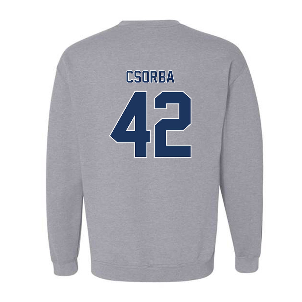 Monmouth - NCAA Men's Lacrosse : James Csorba - Classic Shersey Crewneck Sweatshirt-1
