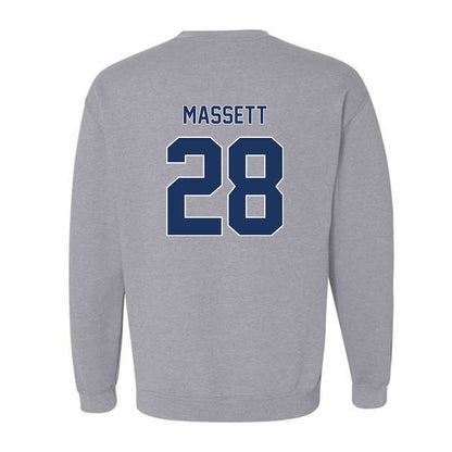 Monmouth - NCAA Men's Lacrosse : Sean Massett - Classic Shersey Crewneck Sweatshirt-1