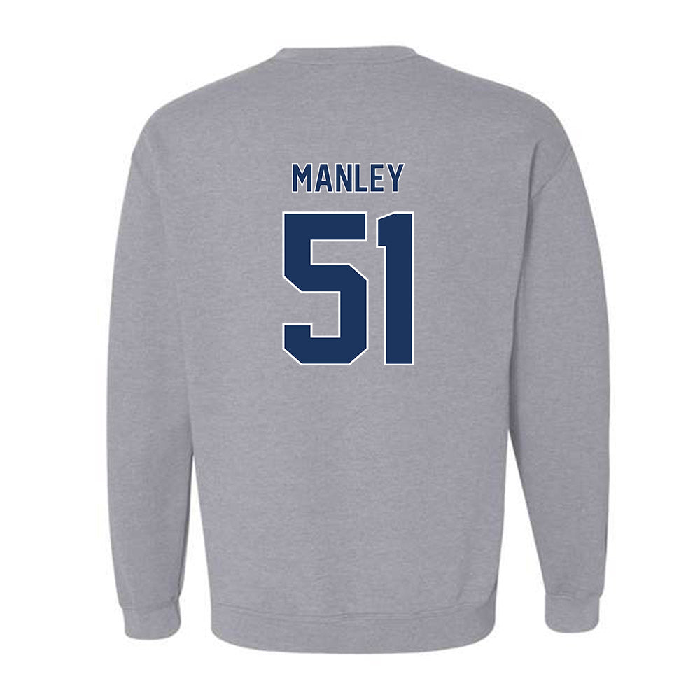 Monmouth - NCAA Men's Lacrosse : Tommy Manley - Classic Shersey Crewneck Sweatshirt-1