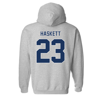 Monmouth - NCAA Football : Amir Haskett - Classic Shersey Hooded Sweatshirt-1