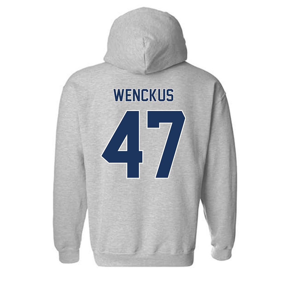 Monmouth - NCAA Baseball : Kyle Wenckus - Classic Shersey Hooded Sweatshirt-1