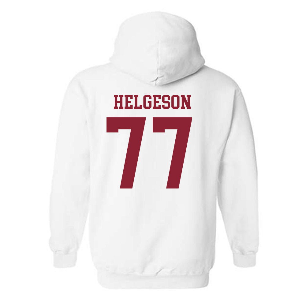 NSU - NCAA Football : Riley Helgeson - Hooded Sweatshirt-1