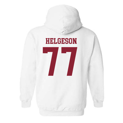 NSU - NCAA Football : Riley Helgeson - Hooded Sweatshirt-1