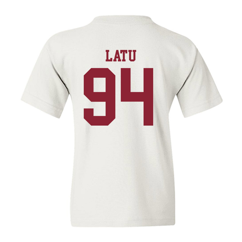 NSU - NCAA Football : Tau Latu - Youth T-Shirt-1
