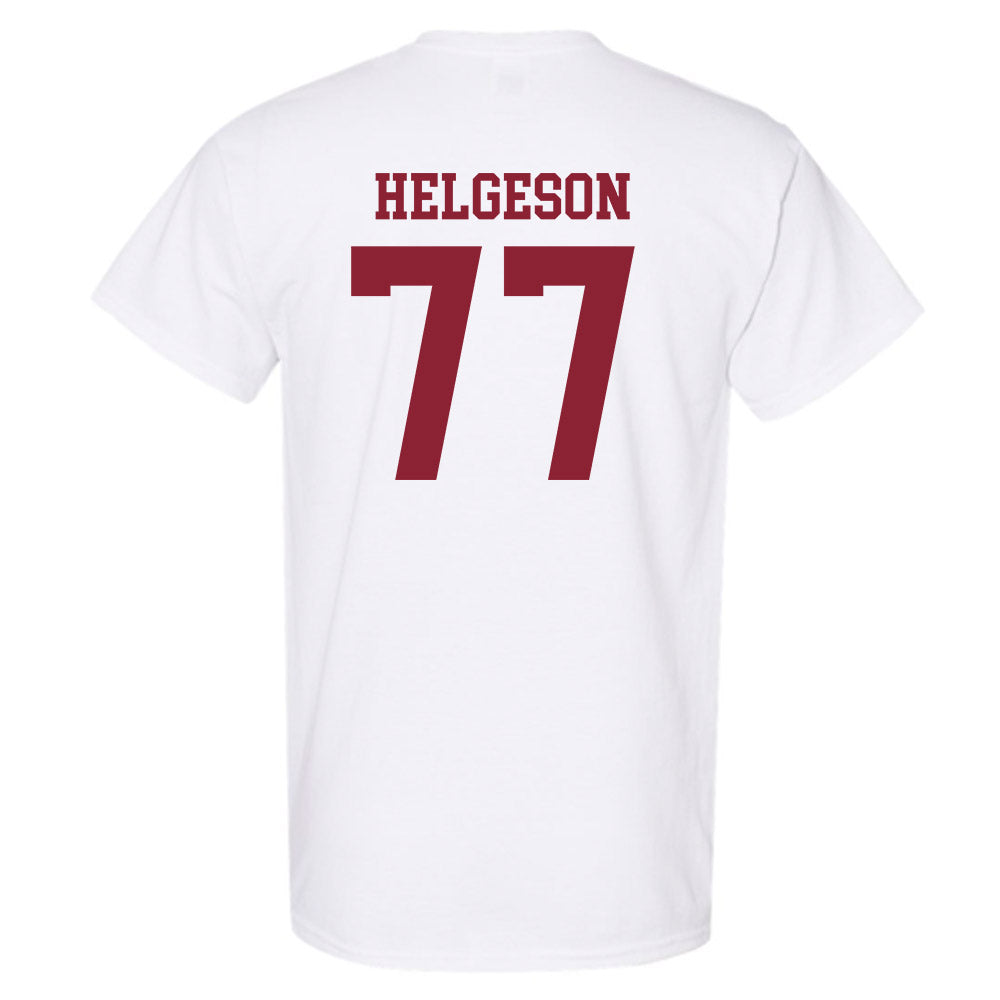 NSU - NCAA Football : Riley Helgeson - T-Shirt-1