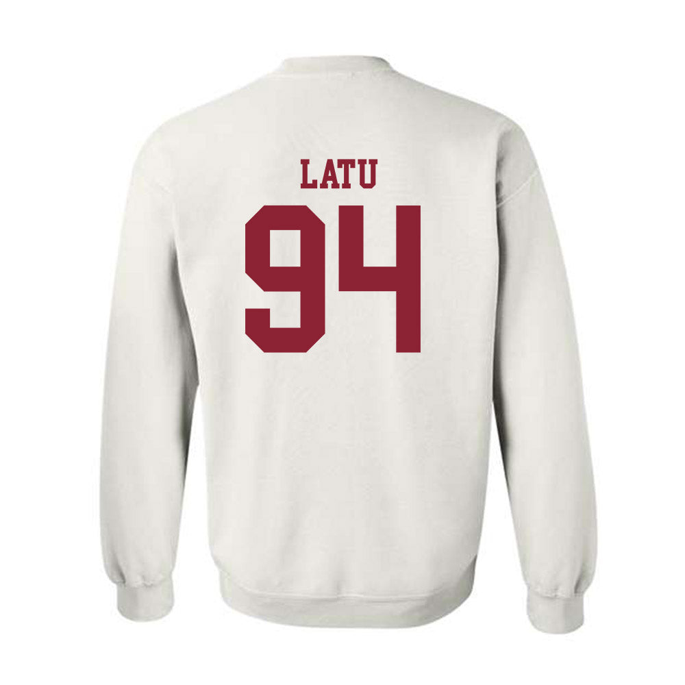 NSU - NCAA Football : Tau Latu - Crewneck Sweatshirt-1