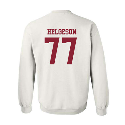 NSU - NCAA Football : Riley Helgeson - Crewneck Sweatshirt-1