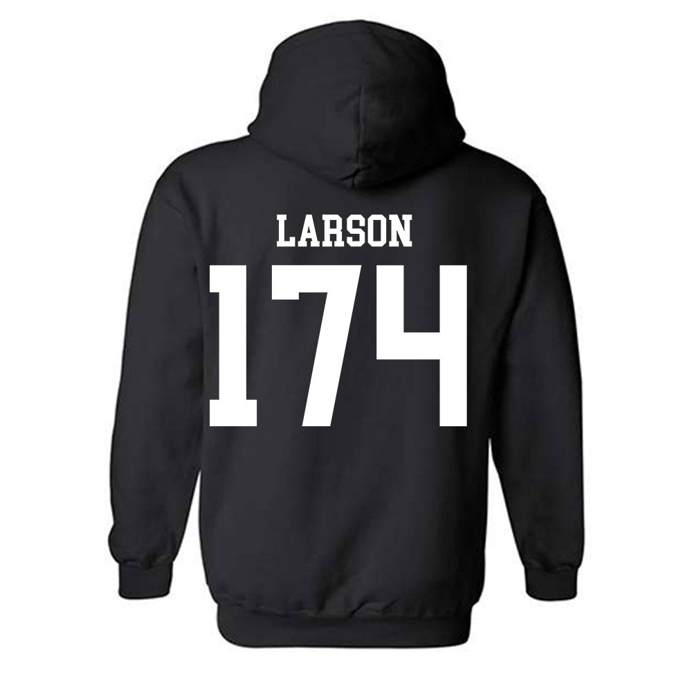 NSU - NCAA Wrestling : Kane Larson - Classic Shersey Hooded Sweatshirt-1