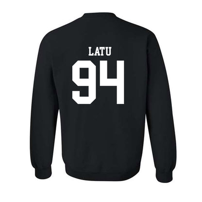 NSU - NCAA Football : Tau Latu - Classic Shersey Crewneck Sweatshirt-1