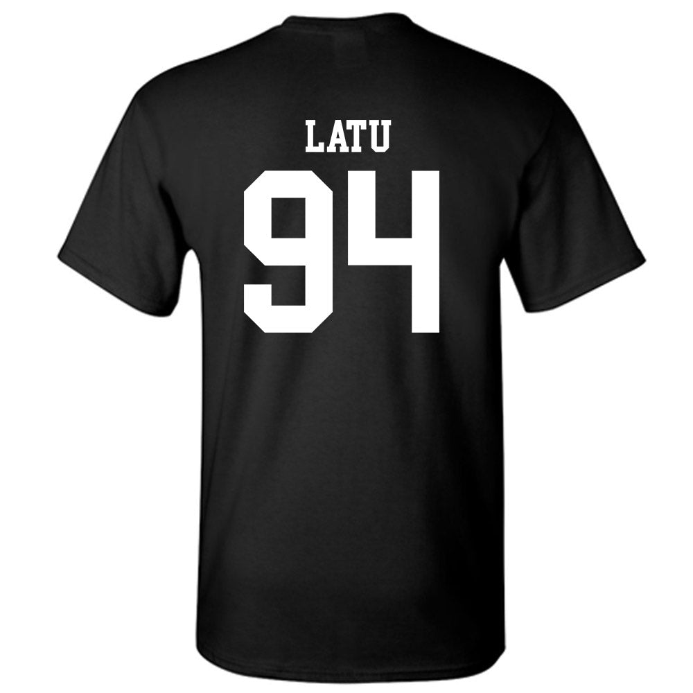 NSU - NCAA Football : Tau Latu - Classic Shersey T-Shirt-1