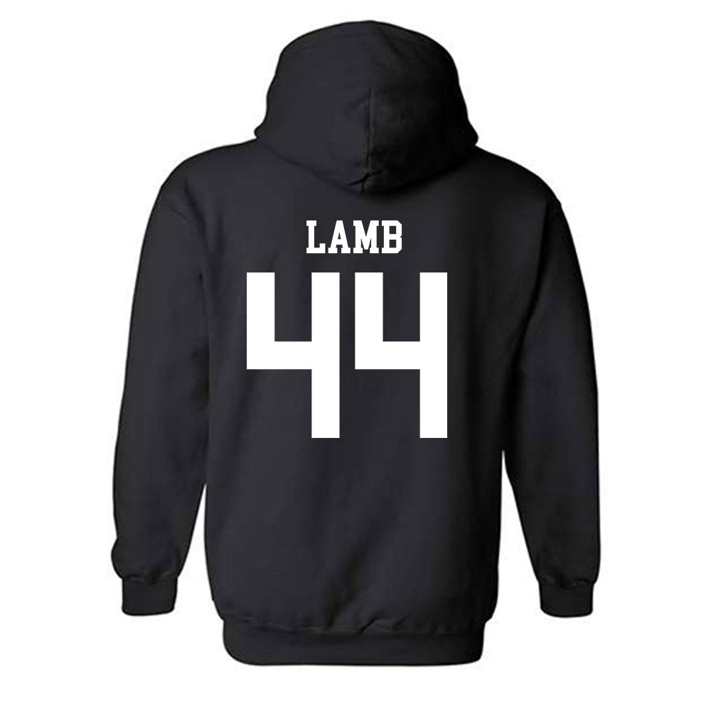 NSU - NCAA Baseball : Casey Lamb - Classic Shersey Hooded Sweatshirt-1