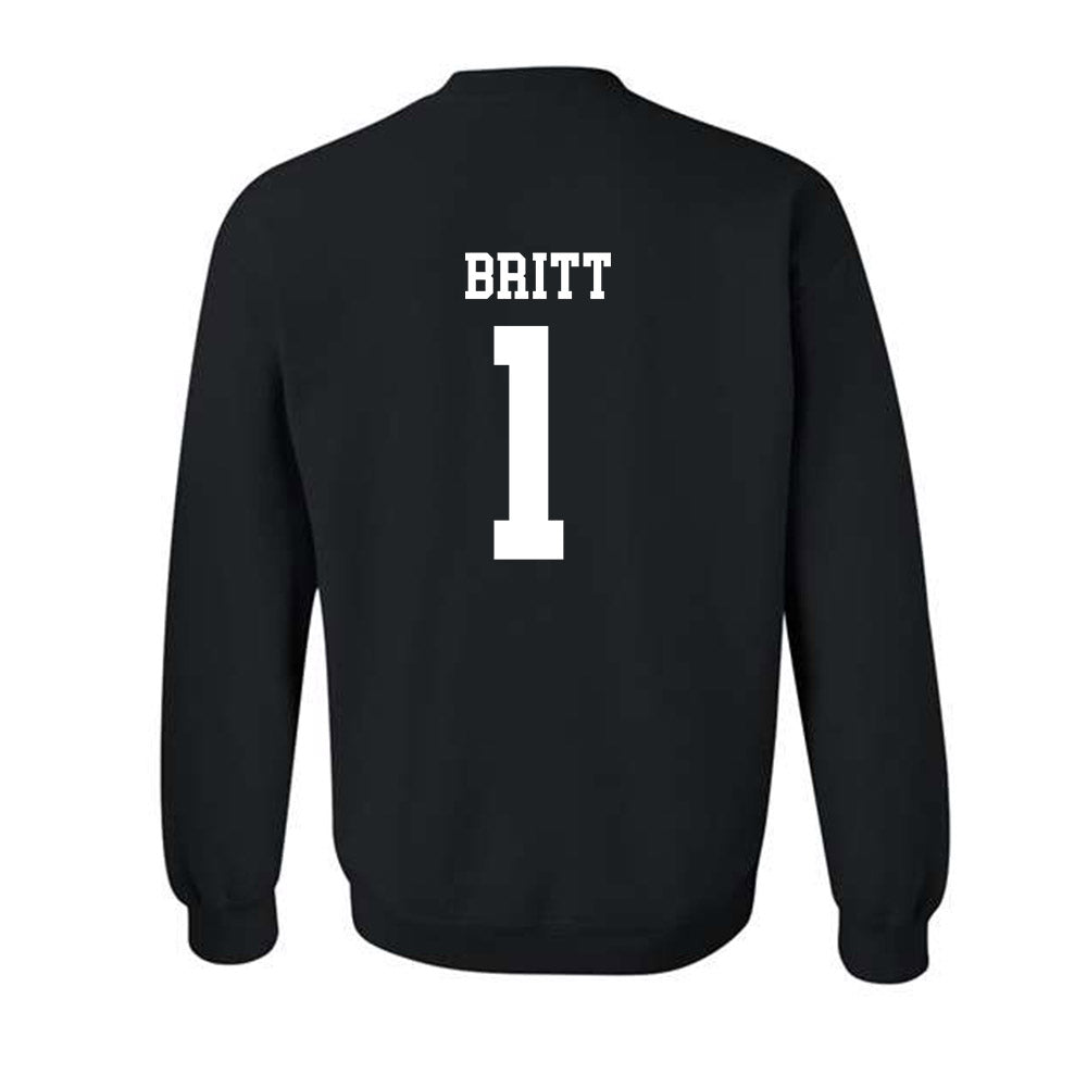 NSU - NCAA Football : Daniel Britt - Classic Shersey Crewneck Sweatshirt-1