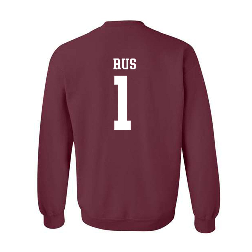 NSU - NCAA Women's Basketball : Reagan Rus - Classic Shersey Crewneck Sweatshirt-1