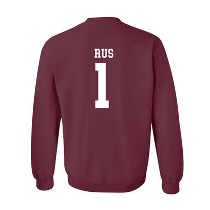 NSU - NCAA Women's Basketball : Reagan Rus - Classic Shersey Crewneck Sweatshirt-1