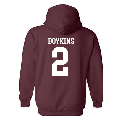 NSU - NCAA Football : Jacoby Boykins - Classic Shersey Hooded Sweatshirt-1