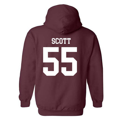 NSU - NCAA Football : max scott - Classic Shersey Hooded Sweatshirt-1