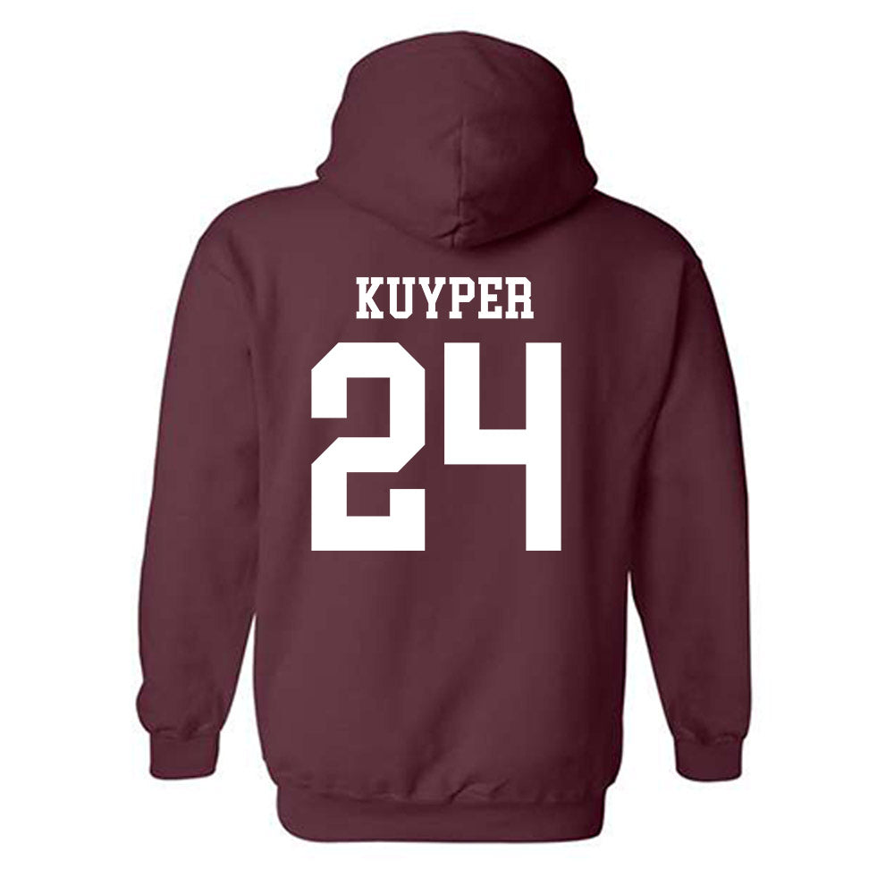 NSU - NCAA Women's Basketball : Carli Kuyper - Classic Shersey Hooded Sweatshirt-1