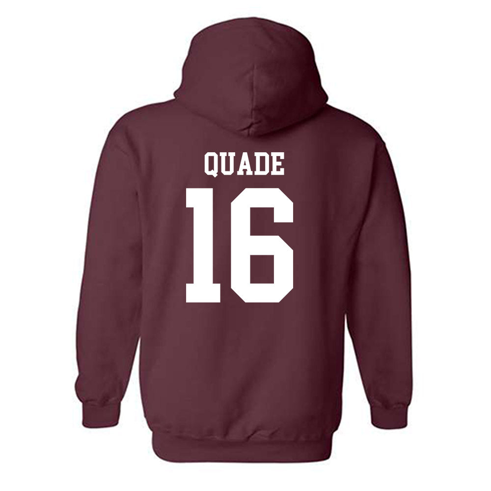 NSU - NCAA Football : Kimani Quade - Classic Shersey Hooded Sweatshirt-1