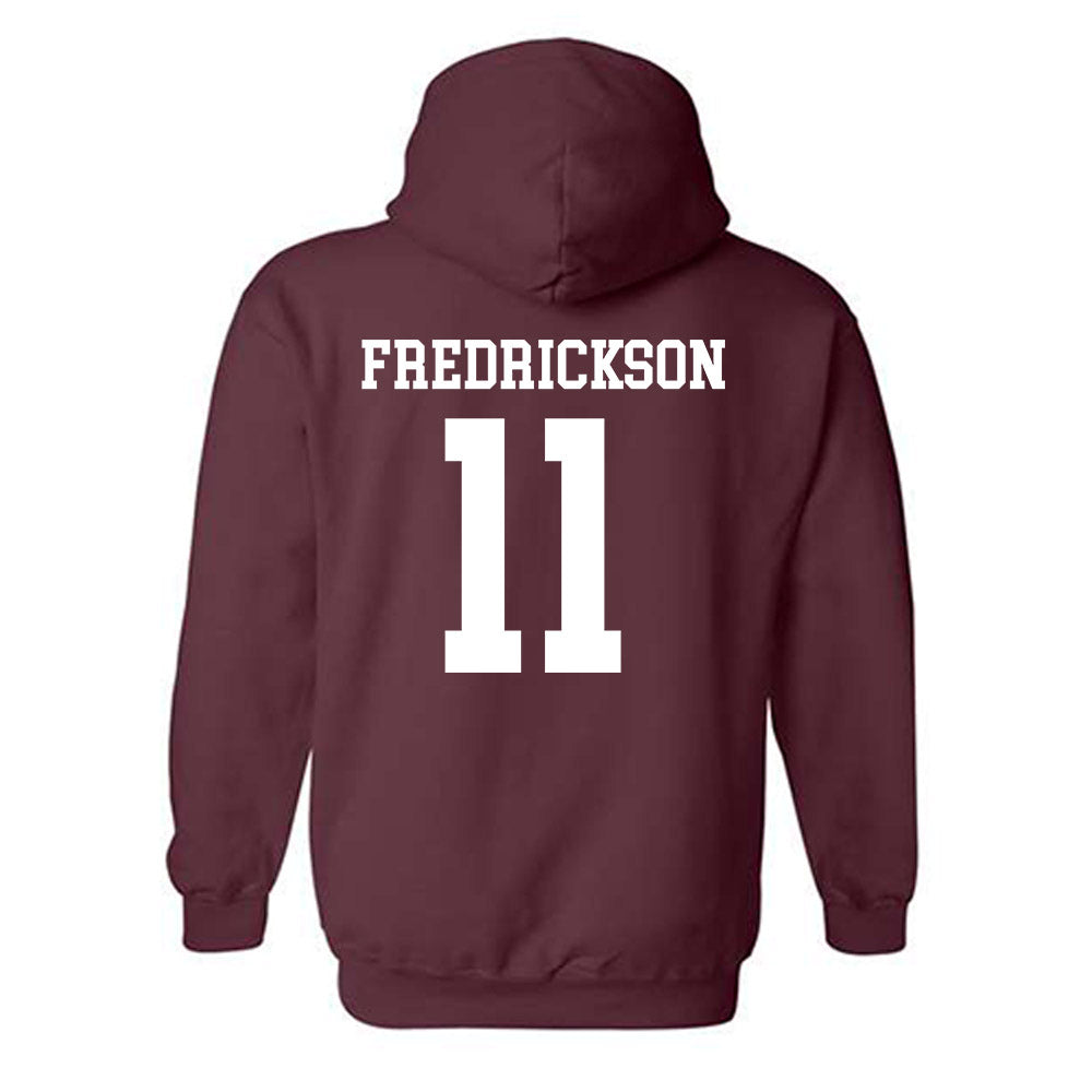 NSU - NCAA Women's Volleyball : Logan Fredrickson - Classic Shersey Hooded Sweatshirt-1