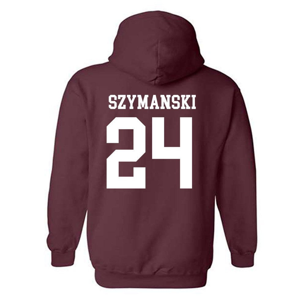 NSU - NCAA Football : Javonnee Szymanski - Classic Shersey Hooded Sweatshirt-1