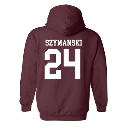 NSU - NCAA Football : Javonnee Szymanski - Classic Shersey Hooded Sweatshirt-1