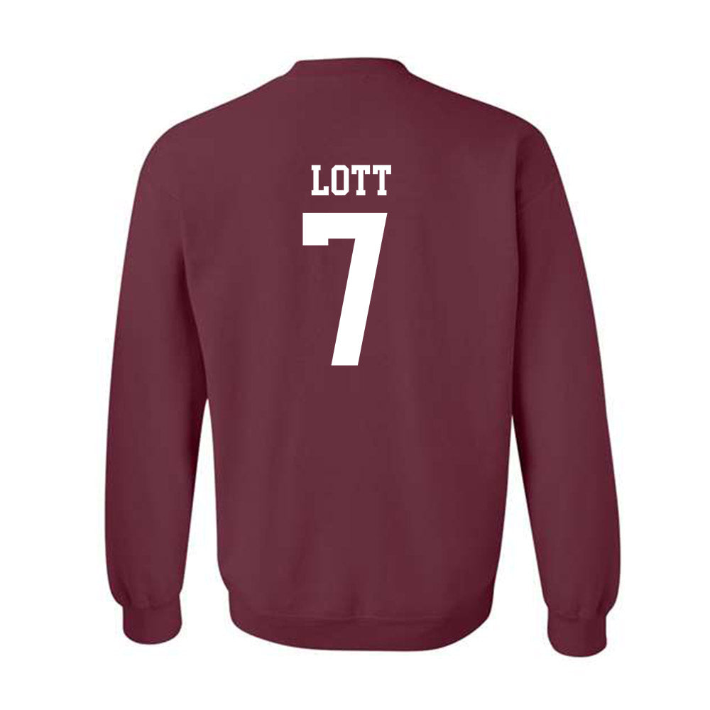NSU - NCAA Baseball : Collin Lott - Classic Shersey Crewneck Sweatshirt-1