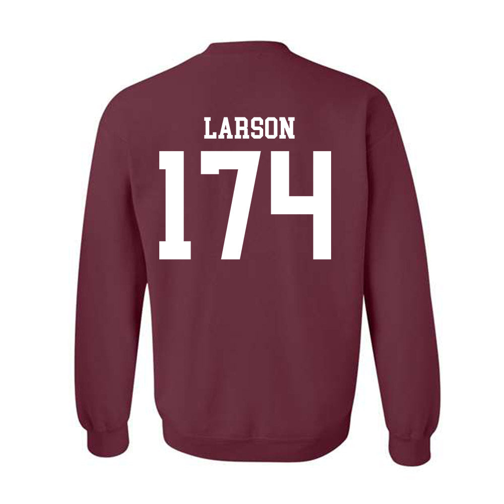 NSU - NCAA Wrestling : Kane Larson - Classic Shersey Crewneck Sweatshirt-1