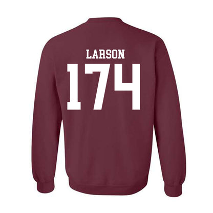 NSU - NCAA Wrestling : Kane Larson - Classic Shersey Crewneck Sweatshirt-1