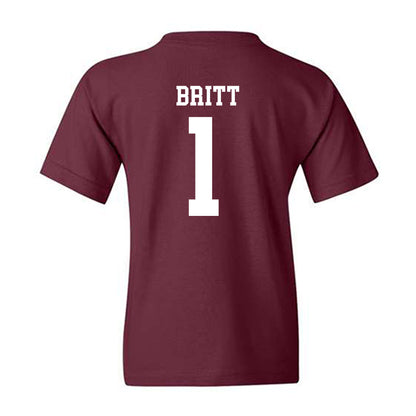 NSU - NCAA Football : Daniel Britt - Classic Shersey Youth T-Shirt-1