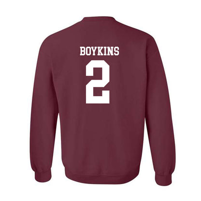 NSU - NCAA Football : Jacoby Boykins - Classic Shersey Crewneck Sweatshirt-1