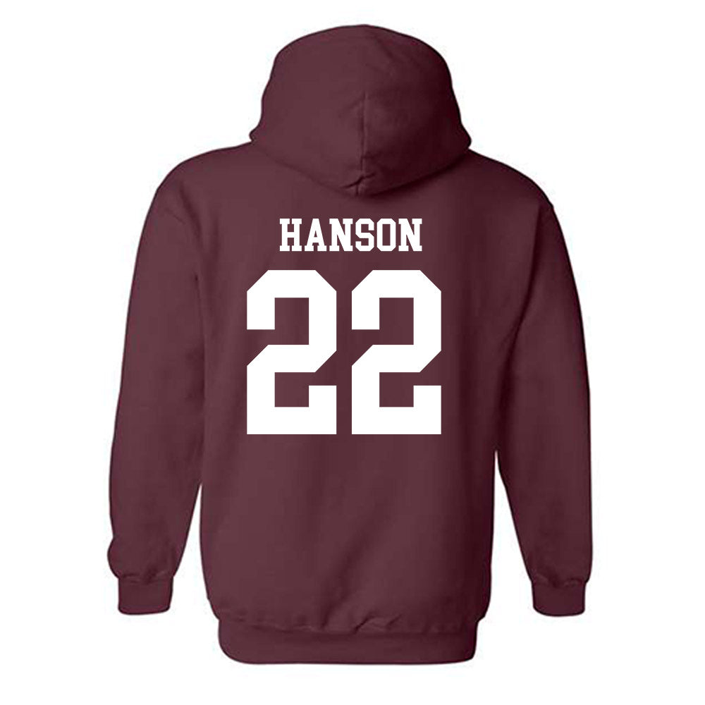 NSU - NCAA Women's Basketball : Ava Hanson - Classic Shersey Hooded Sweatshirt-1