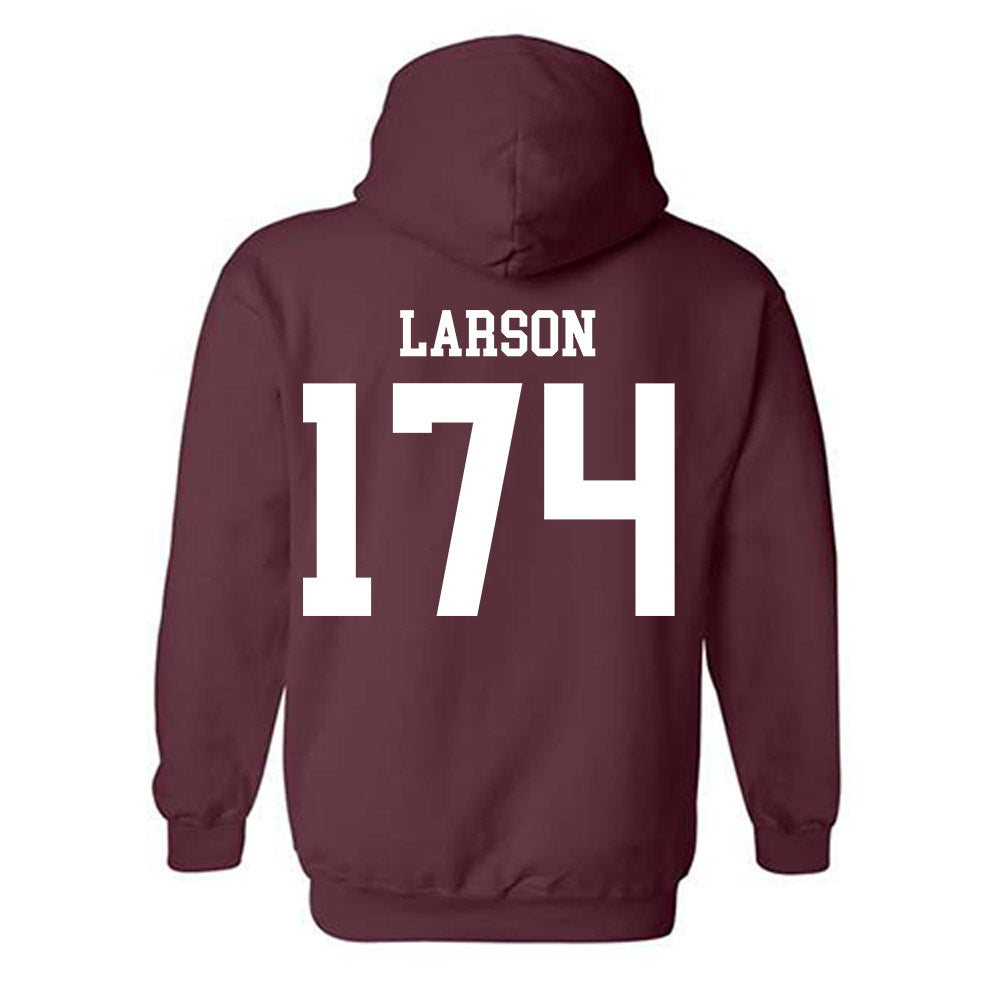 NSU - NCAA Wrestling : Kane Larson - Classic Shersey Hooded Sweatshirt-1