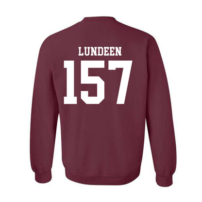 NSU - NCAA Wrestling : Griffin Lundeen - Classic Shersey Crewneck Sweatshirt-1