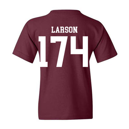 NSU - NCAA Wrestling : Kane Larson - Classic Shersey Youth T-Shirt-1