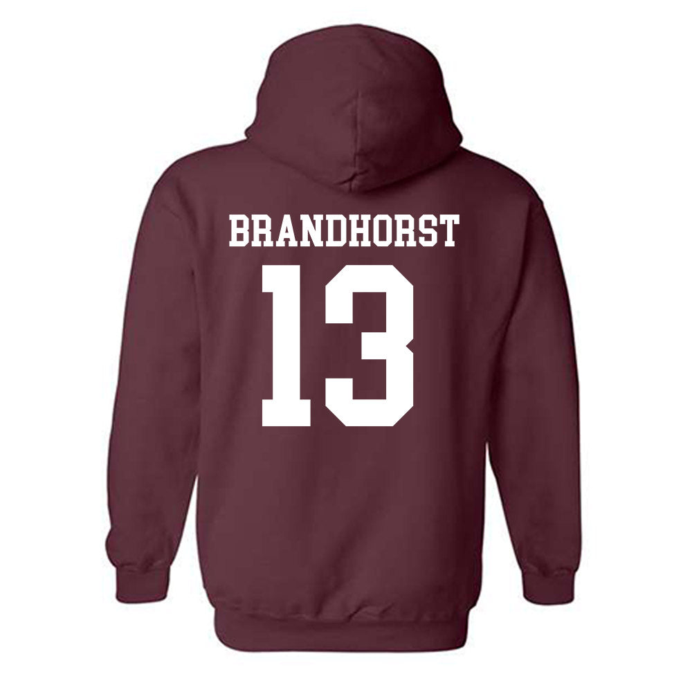 NSU - NCAA Football : Andrew Brandhorst - Classic Shersey Hooded Sweatshirt-1