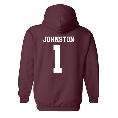 NSU - NCAA Football : Kiyon Johnston - Classic Shersey Hooded Sweatshirt-1