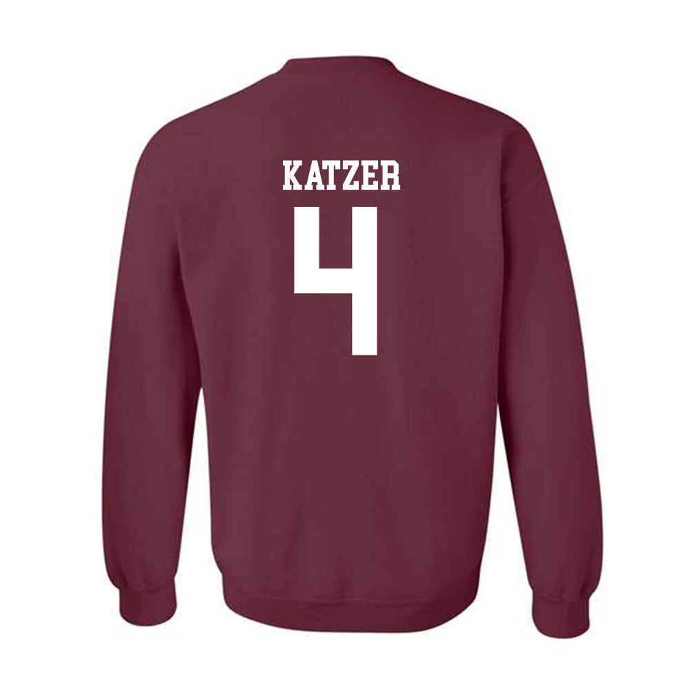 NSU - NCAA Football : Boston Katzer - Classic Shersey Crewneck Sweatshirt-1