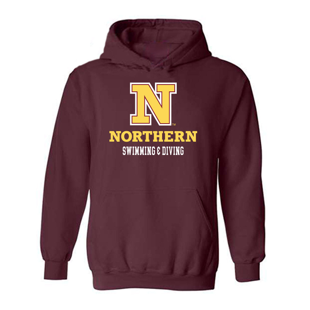 NSU - NCAA Women's Swimming & Diving : Marie Loest - Classic Shersey Hooded Sweatshirt-0