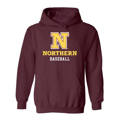 NSU - NCAA Baseball : Casey Lamb - Classic Shersey Hooded Sweatshirt-0