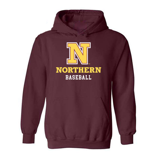 NSU - NCAA Baseball : Casey Lamb - Classic Shersey Hooded Sweatshirt-0