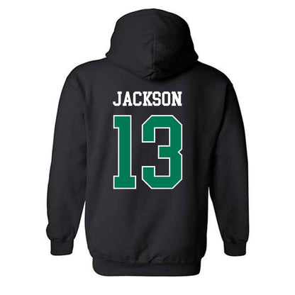 Northeastern State - NCAA Football : Camrin Jackson - Sports Shersey Hooded Sweatshirt-1