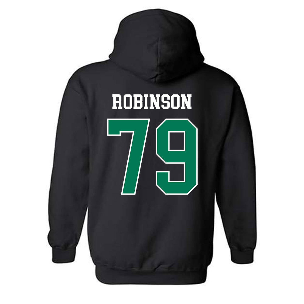 Northeastern State - NCAA Football : Wyatt Robinson - Sports Shersey Hooded Sweatshirt-1