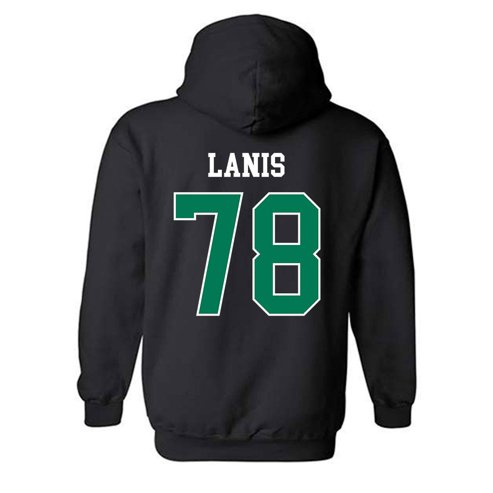 Northeastern State - NCAA Football : Chris Lanis - Sports Shersey Hooded Sweatshirt-1