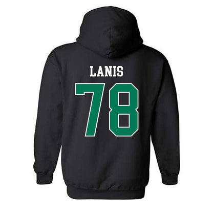 Northeastern State - NCAA Football : Chris Lanis - Sports Shersey Hooded Sweatshirt-1